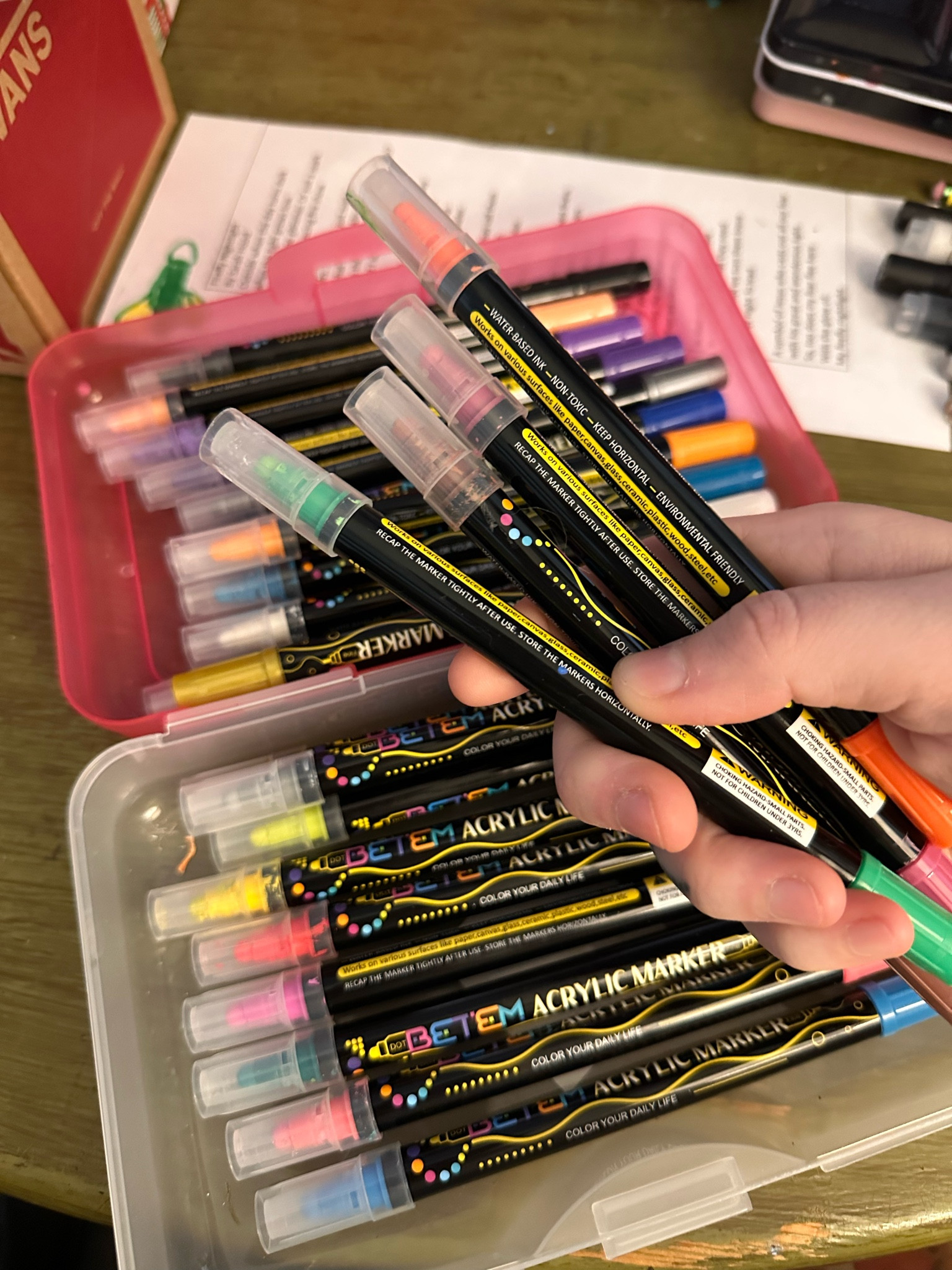 Some of the paint pens I use often are on sale 

#LTKGiftGuide #LTKSaleAlert