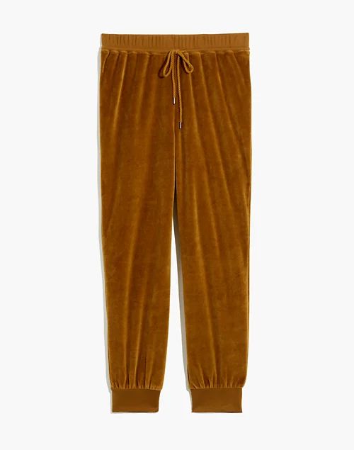 MWL Velour Slim Joggers | Madewell