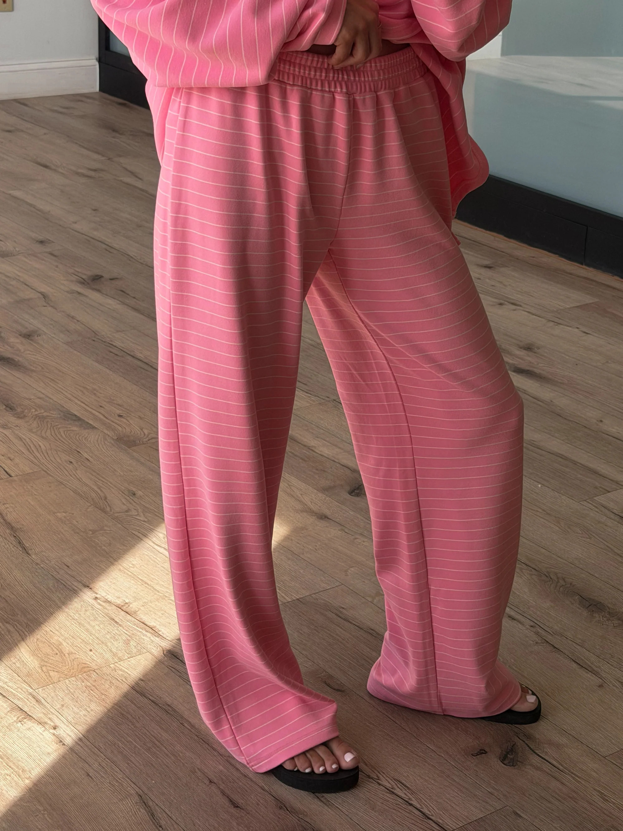 Just Lounging Brush Knit Pants | Bubblegum | Shop Talulah