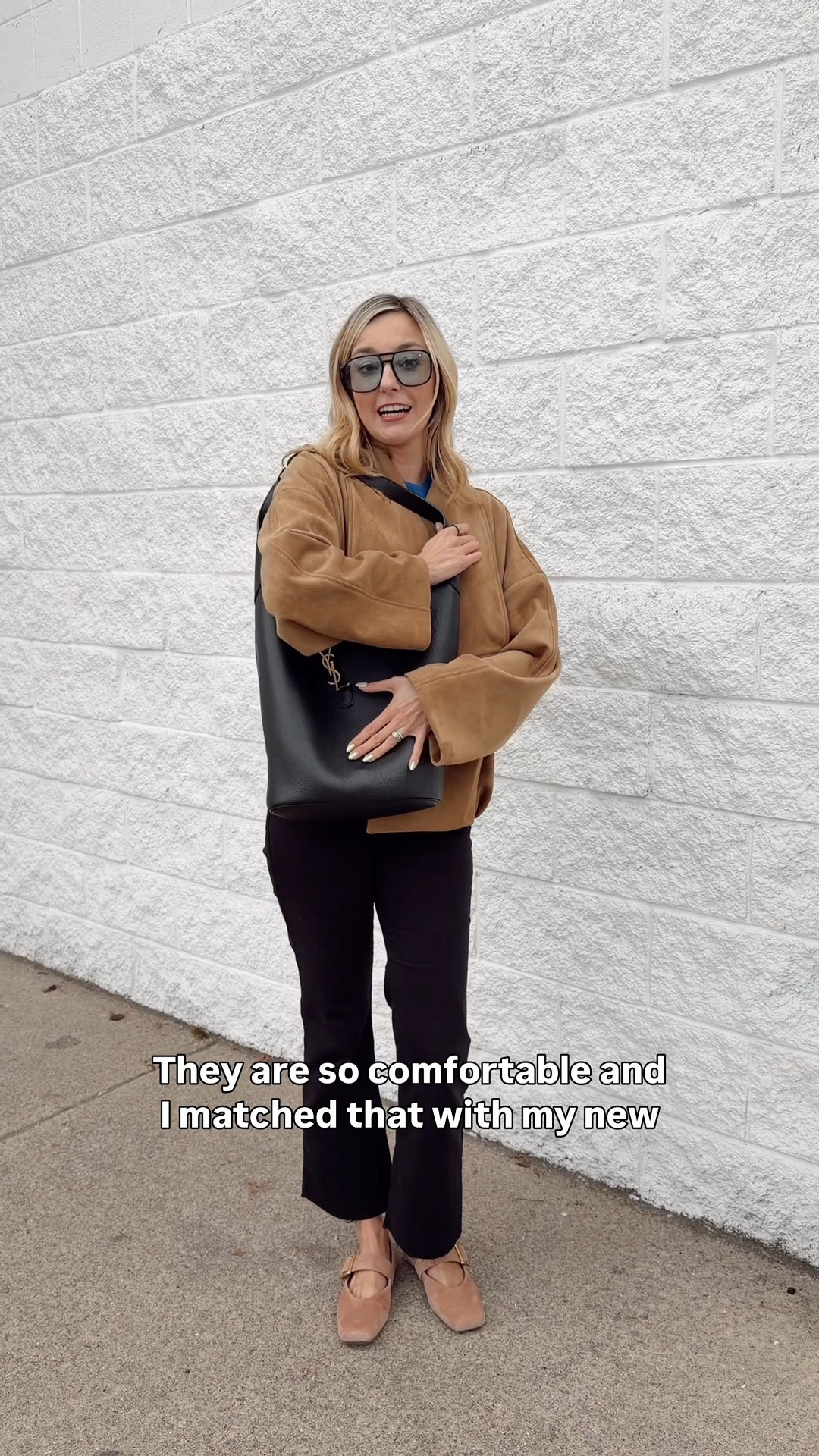 I've been waiting for this weather to finally pull out my suede jacket and I'm absolutely obsessed with how this spring outfit turned out.

The combo of ballet flats + jeans + a buttery suede jacket is so chic, comfy and easy! 


Spring outfits 2026 • spring fashion • ballet flats outfit • spring ootd • everyday chic
Spring outfit ideas • ballet flats outfit • everyday chic • spring fashion 2026 • effortless style • casual chic • spring ootd • elevated basics • women's fashion inspo • outfit formula

#LTKootd #LTKgrwm #LTKSaleAlert