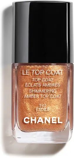 LE TOP COAT Shimmering Amber Top Coat | Nordstrom