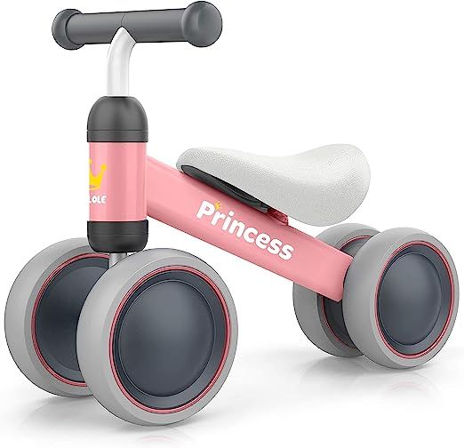 BEKILOLE Baby Balance Bike - Baby Bicycle for 12-24 Months, Sturdy Balance Bike for 1 Year Old, P... | Amazon (US)