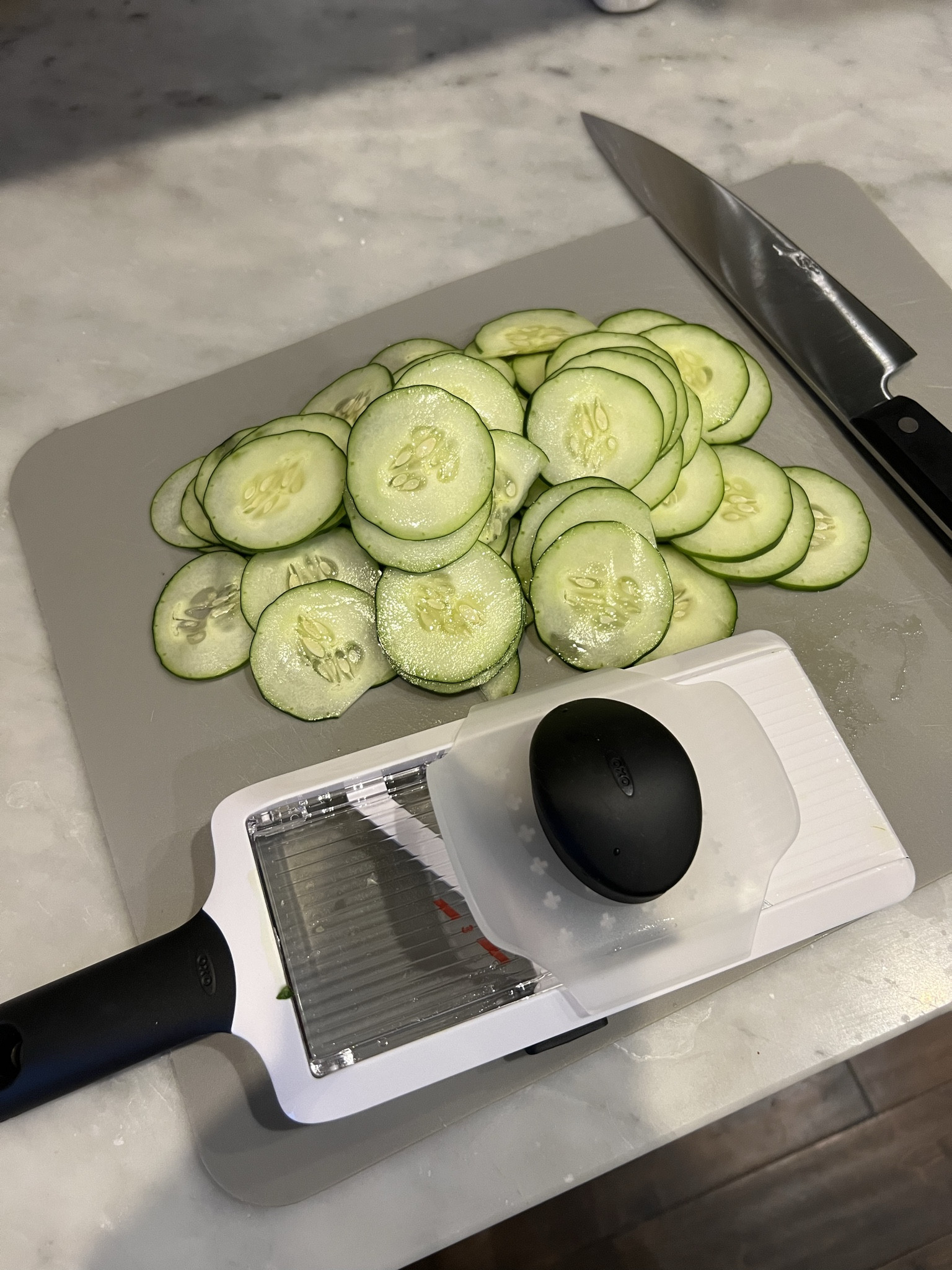 Obsessed with my new mandoline slicer!! Love thinly sliced cucumbers soaked in white vinegar and sugar & making sweet potato chips!! 


#LTKhome #LTKU #LTKGiftGuide
