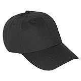 American Apparel Unisex Cotton Twill Baseball Hat, Black, One Size | Amazon (US)