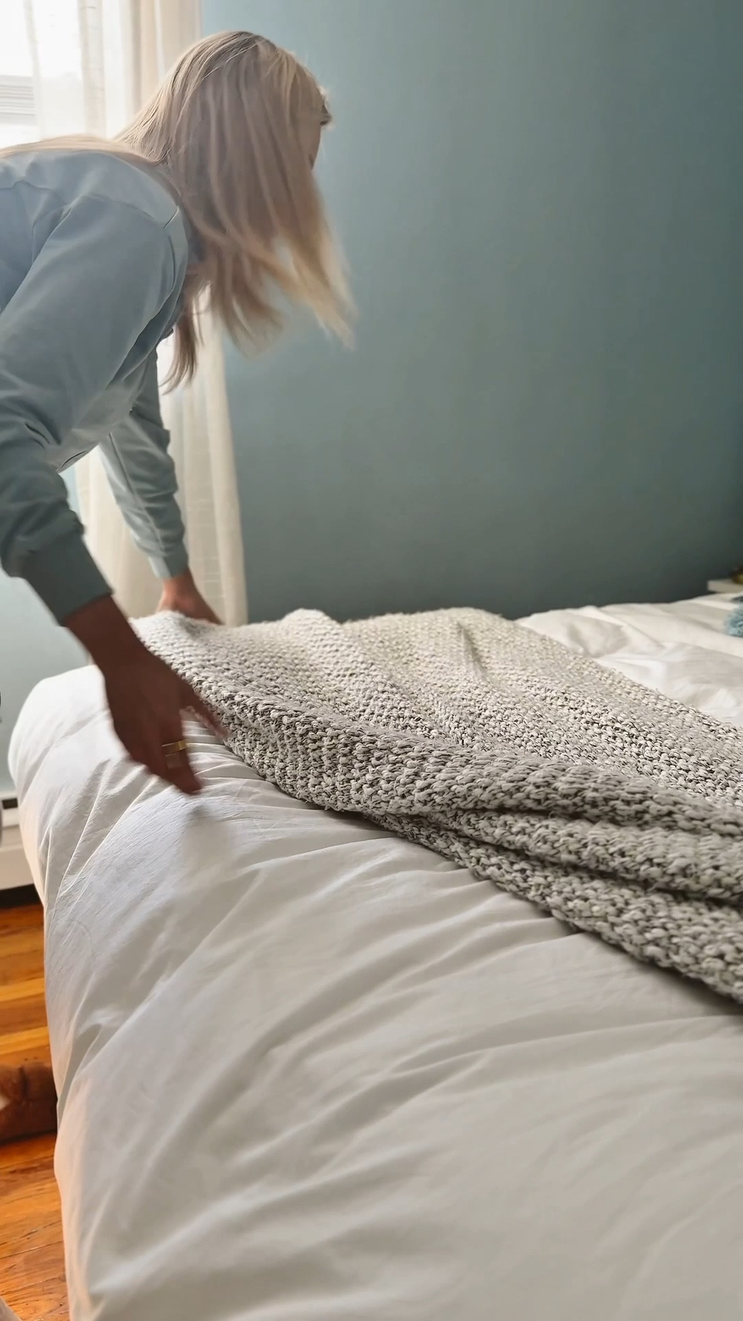 My favorite CASALUNA blanket is back on sale! 

Knit blanket, bedding, bedroom, blue bedroom 

#LTKHome #LTKSaleAlert #LTKCyberWeek