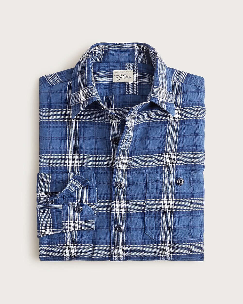 Cotton-hemp blend twill workshirt | J. Crew US