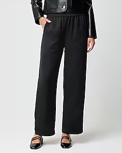 Petite shiny crinkled pull-on pant | J.Crew Factory
