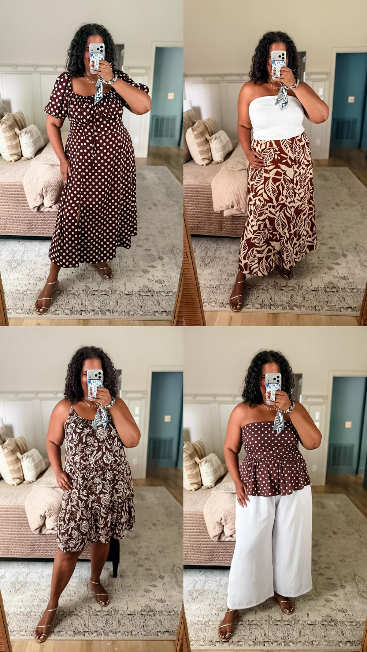 Wearing size xxl\2xin most things. White pants are a 3x and polkadot top is an xl. #summervibes #amazonfashion 

 #LTKootd #LTKPlusSize #LTKTall