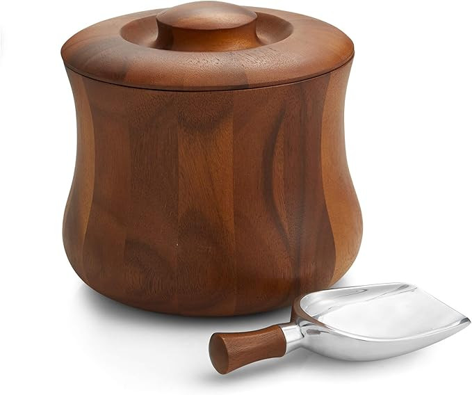 Nambé MT0914 Nara Wood Ice Bucket, Medium, Brown | Amazon (CA)