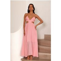 Frolicking Lover Maxi Dress Pink | Hello Molly (US)