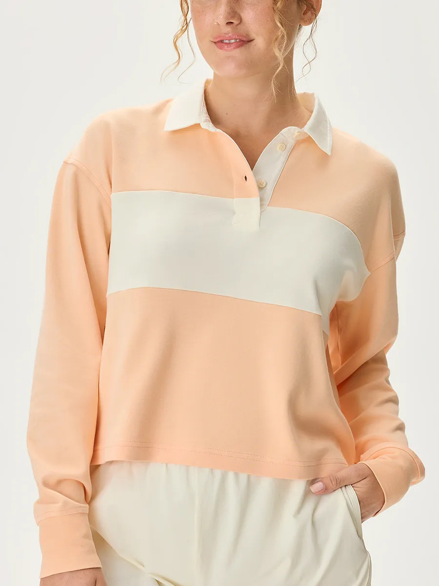 Rugby Cropped LongsleeveA Heart | Outdoor Voices