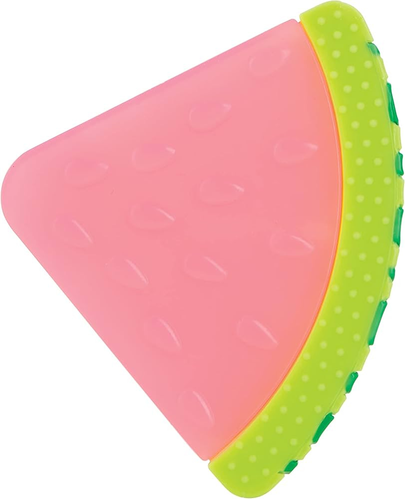 Nuby 100% Silicone Fruit Teether, Watermelon 3M+ | Amazon (US)