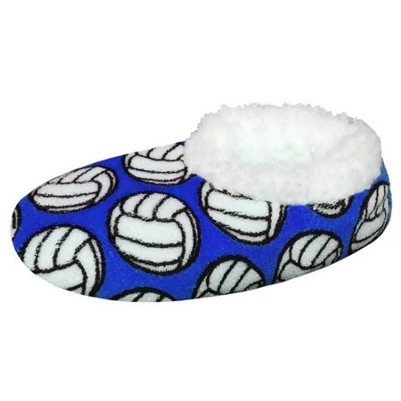 Volleyball Fans Rejoice: Get Cozy with Snoozies Volleyball Slippers/Foot Coverings | Walmart (US)