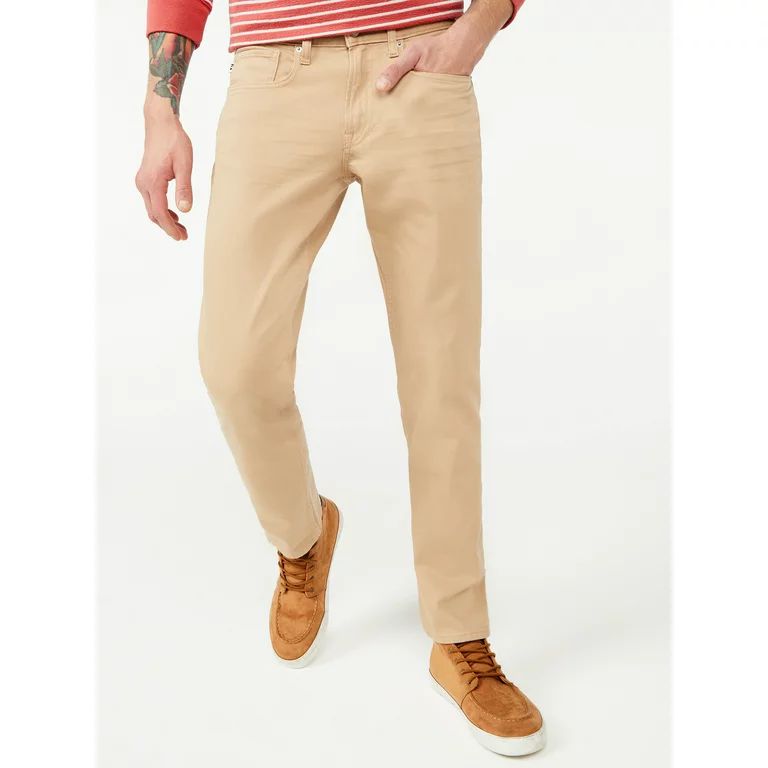 Free Assembly Men's Garment Dyed Slim Jeans | Walmart (US)
