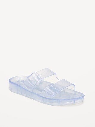 Jelly Buckled Slide Sandals for Girls | Old Navy (US)