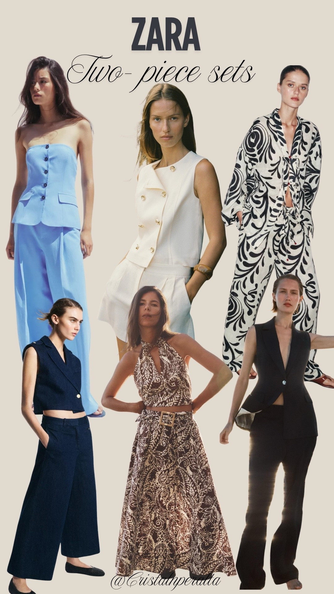Two piece sets from Zara ✨

#zara #sale #summer #sets #outfits #cristalnperalta

#LTKSeasonal #LTKStyleTip #LTKSaleAlert
