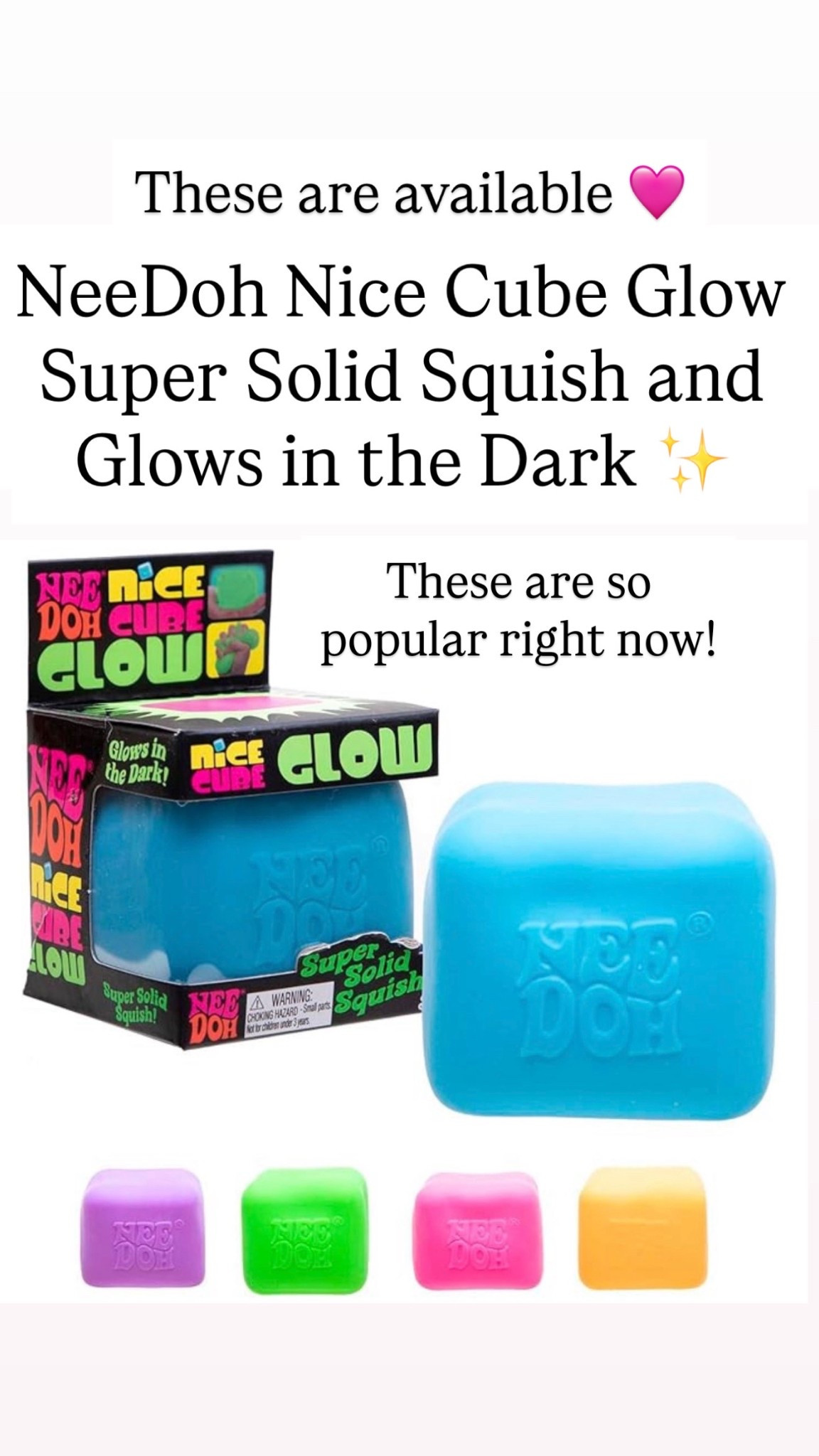 NEEDOH Nice Cubes are in stock!!! 

#LTKKids