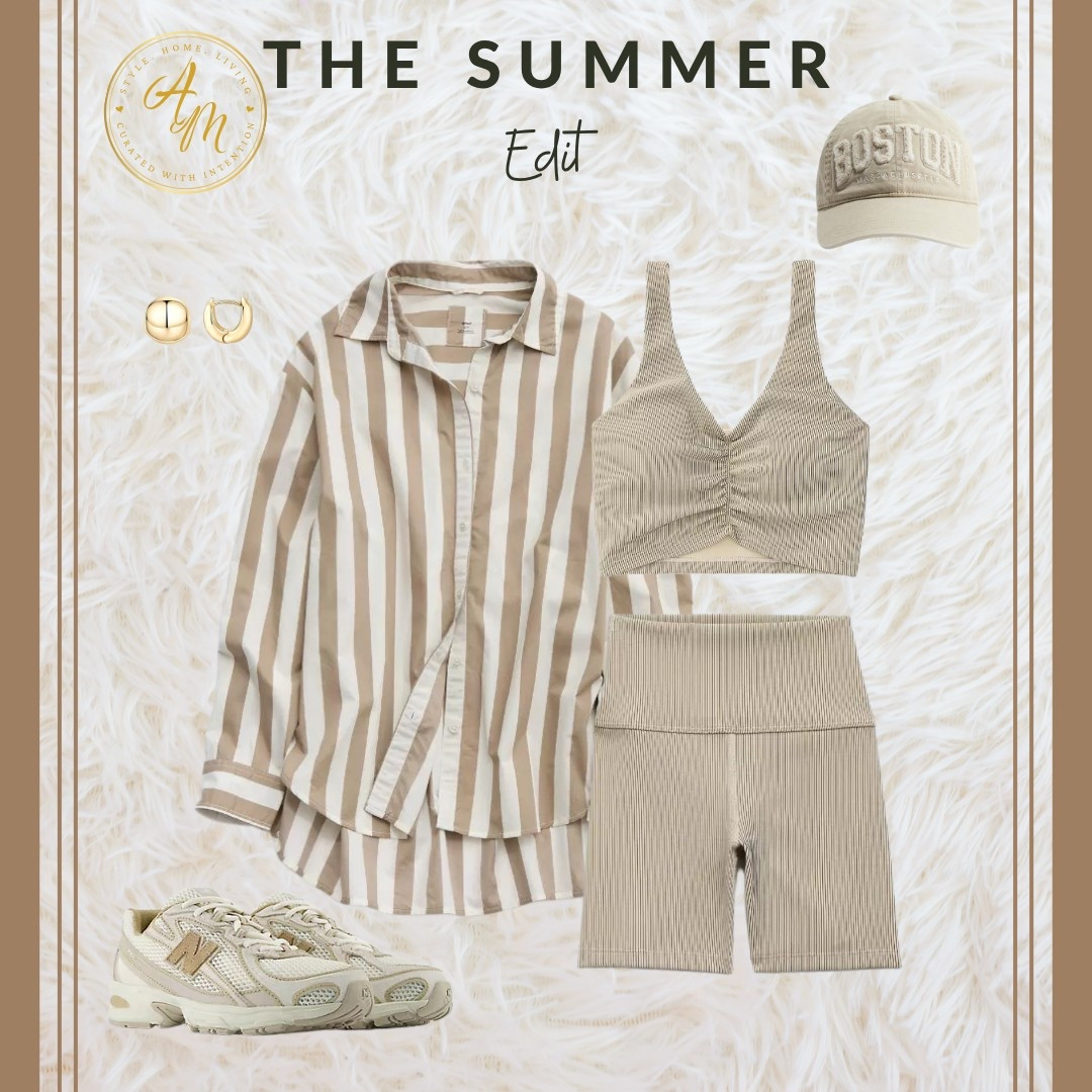This set is giving off-duty summer days done right ☀️
Comfy, neutral, and effortlessly cute—just how we like it! Would you rock this look for errands, travel, or chill days?

#SummerStyleEdit #NeutralOutfit #AmazonFinds #LTKStyle #ComfyAndChic #CasualOOTD