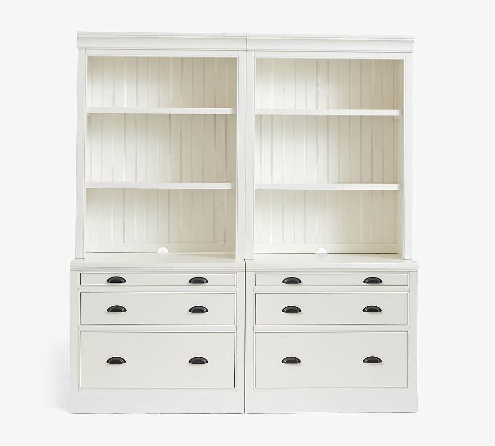 Aubrey Double Lateral File Bookcase (36") | Pottery Barn (US)