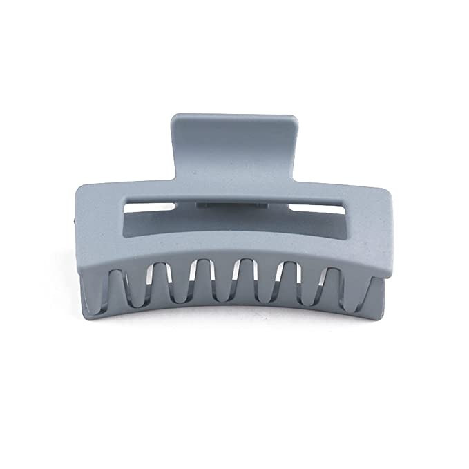 Multicolor Statement Large Big Thick Acrylic Hair Clip Rectangle Hairclip Long Hair Resin Claw Cl... | Amazon (US)