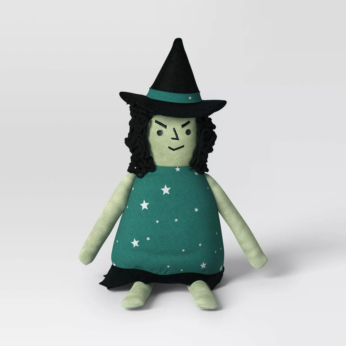 Witch Character Sitabout Figurine - Hyde and EEK! Boutique™ Dark Teal Green/Black | Target