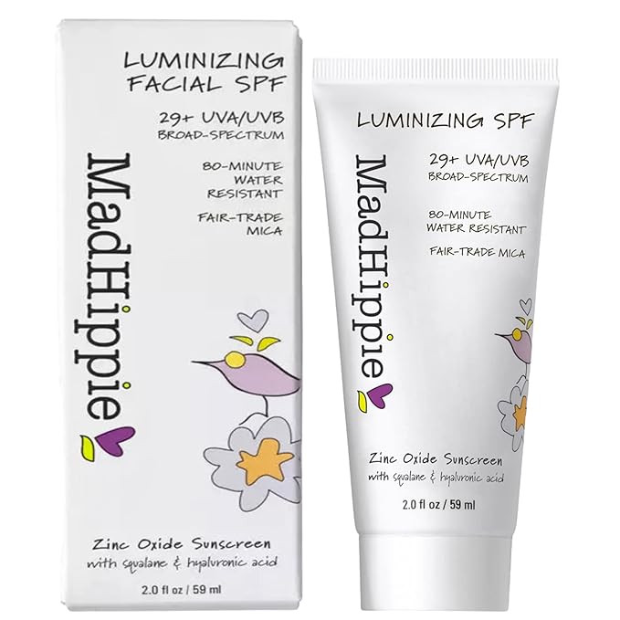 Mad Hippie Luminizing Facial SPF, Daily Protective Serum, 29 SPF Moisturizer & Mineral Sunscreen ... | Amazon (US)