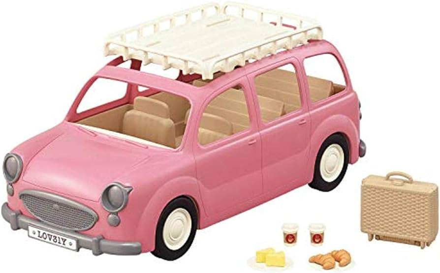 Calico Critters Family Picnic Van for Dolls - Toy Vehicle Seats up to 10 Collectible Figures! | Amazon (US)