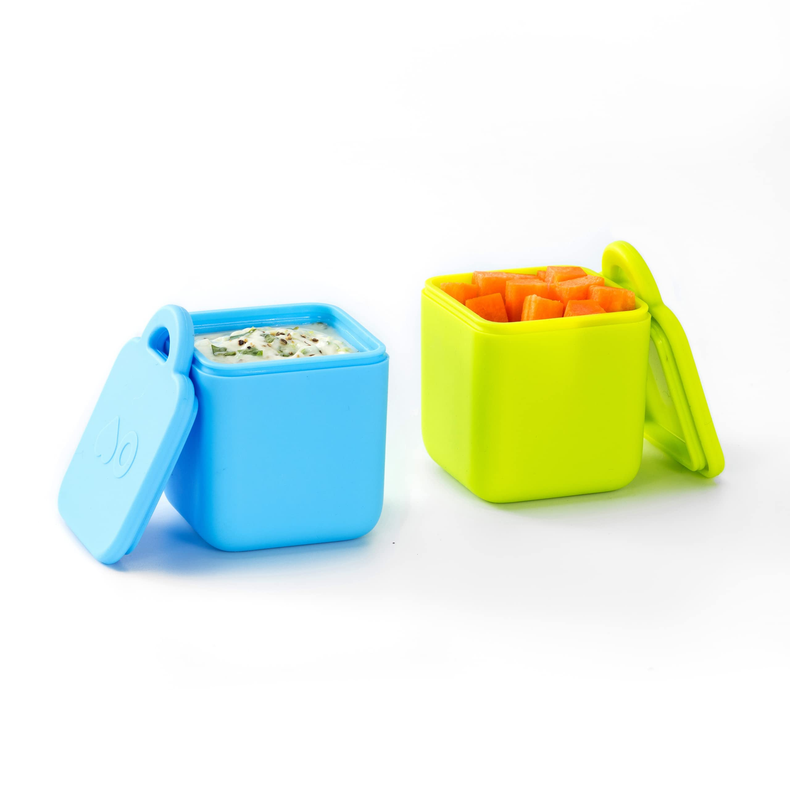 OmieBox (2 pack) Leakproof Dips Containers To Go, Salad Dressing Container, Condiment Container with | Amazon (US)