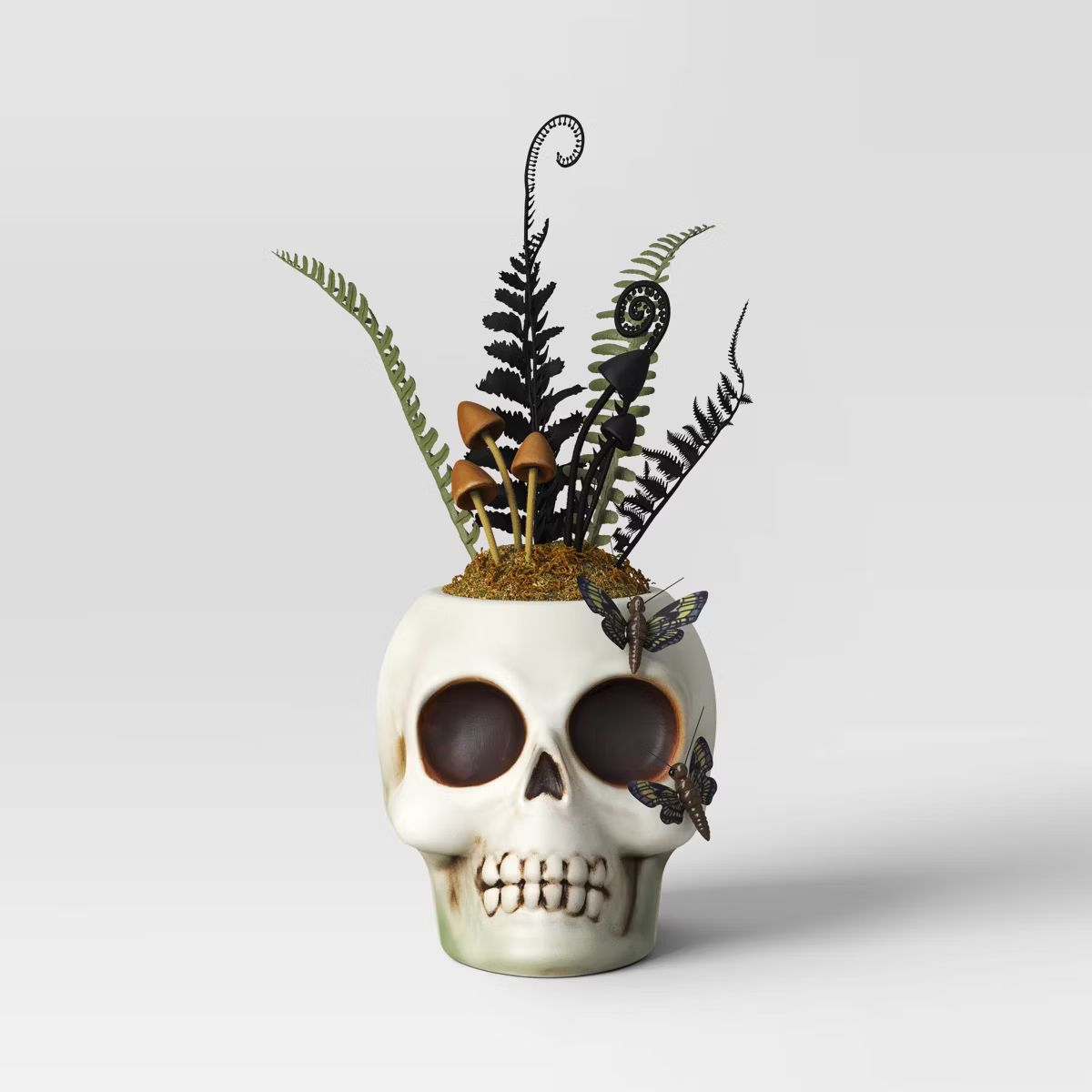 12" Plastic Skull and Halloween Plant Decor - Hyde & EEK! Boutique™ | Target