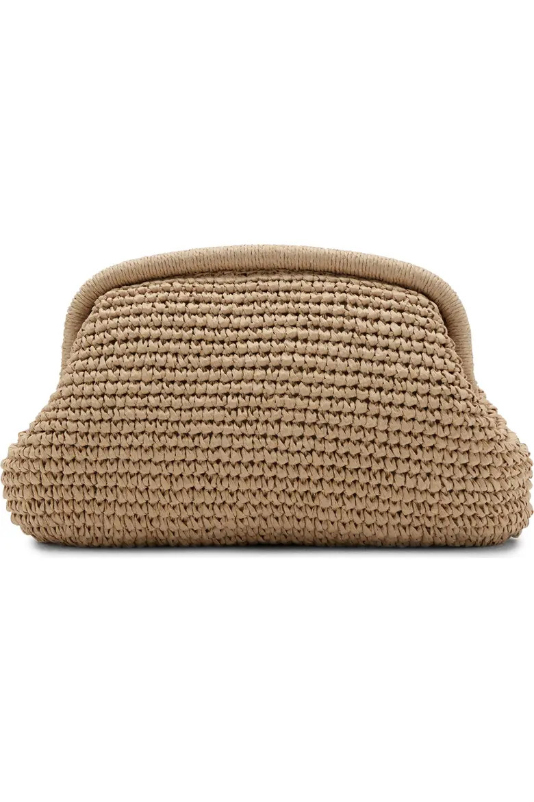 Natural Fiber Frame Clutch (Women) | Nordstrom | Nordstrom