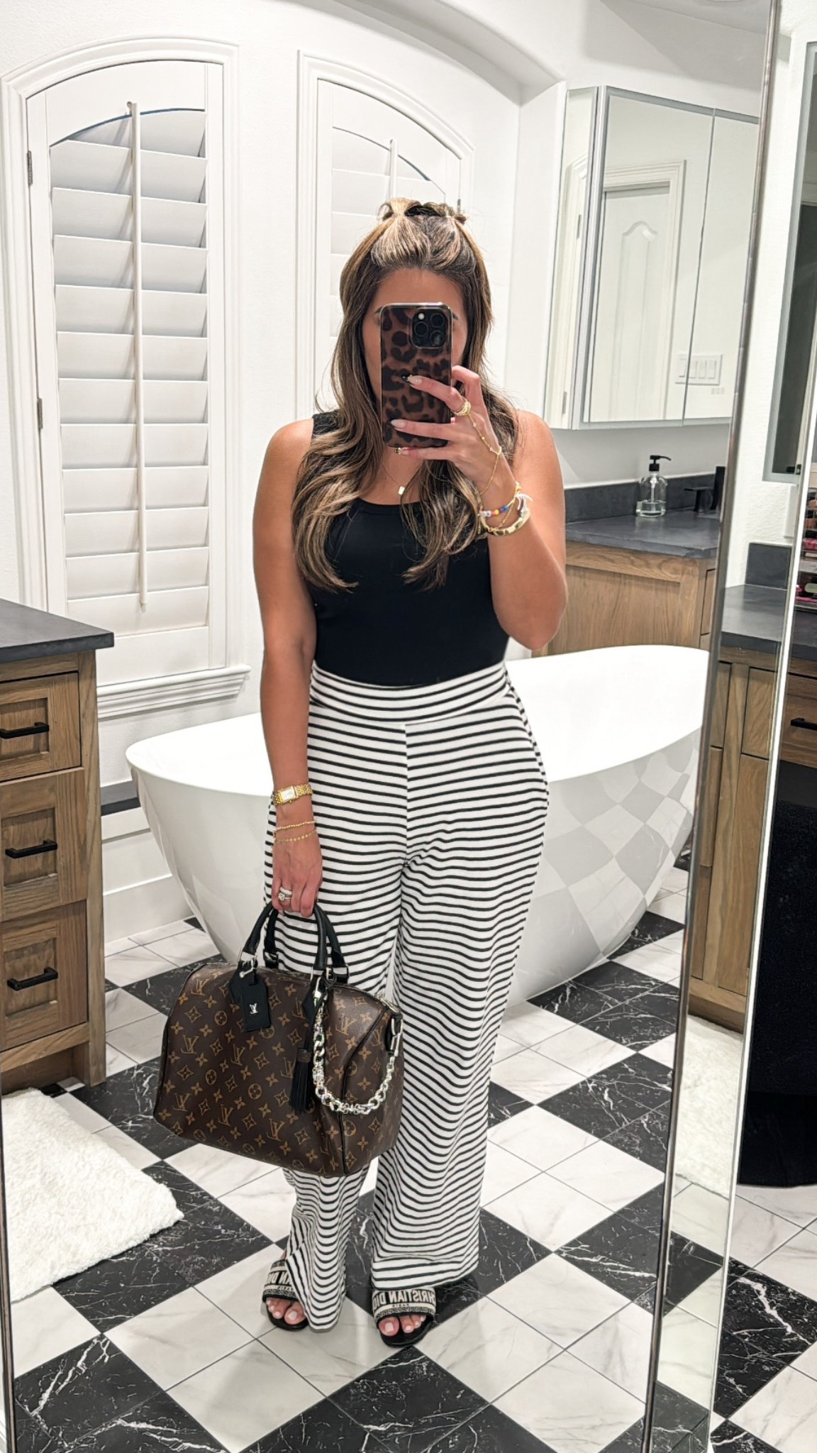 Pants comes in a set in a variety of colors.
Top is from Target. 

#LTKSeasonal #LTKFindsUnder50 #LTKHoliday