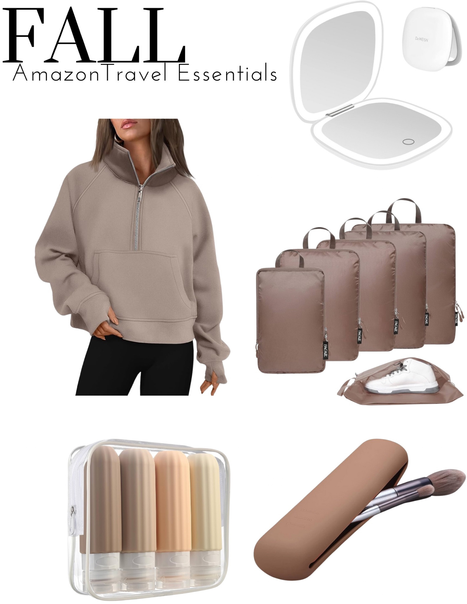 Neutral fall travel essentials for your October getaway🤎

#LTKSeasonal #LTKfindsunder50 #LTKtravel
