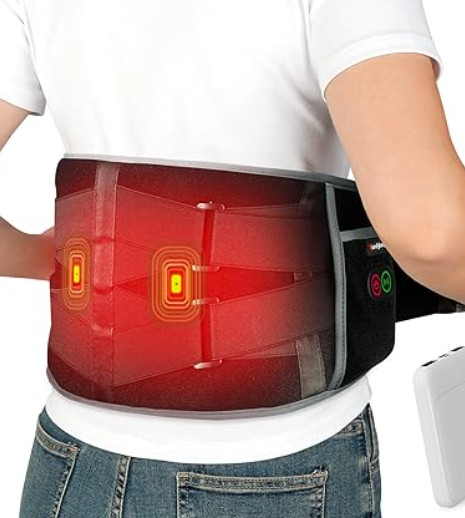 20% off! grandparent or parent gift idea

Comfytemp Cordless Heating Pad with Massager for Back Pain Relief, Portable Lower Back Massager FSA Eligible HSA Rechargeable, Birthday Christmas Gifts for Women Men Mom Dad Seniors 3 Heat 30 Auto-Off lower back pain relief post surgery items to have 

 