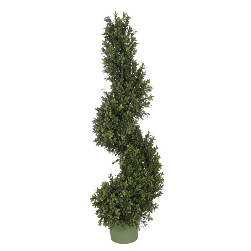 Faux Boxwood Spiral Topiary | Wayfair North America
