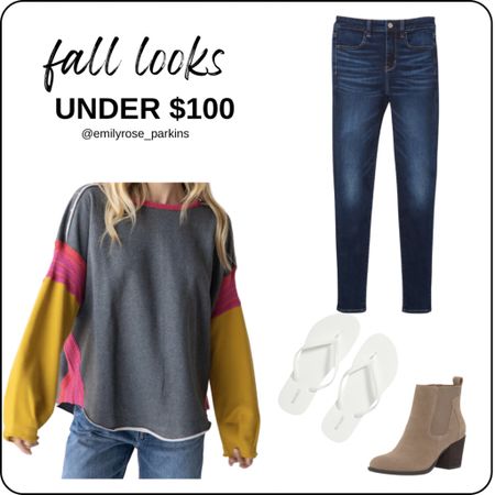 Loving this look for a breezy fall day. I also, wear flip flops year round and there’s nothing like a fresh pair of white flops! 🤪

#LTKSeasonal #LTKstyletip #LTKunder50