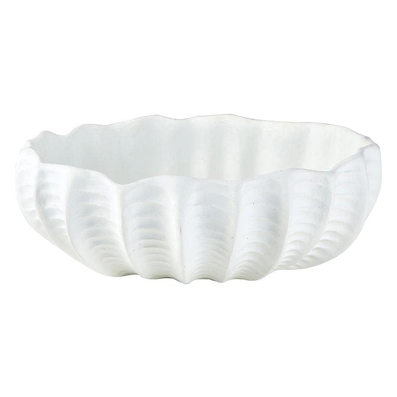 47th & Main Coastal Décor Conch Bowl Home Décor for Table, 9" L x 7" W x 3.25" H, Matte White | Amazon (US)