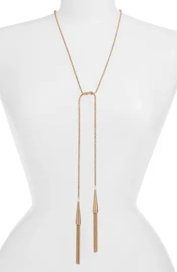 Women's Kendra Scott 'Phara' Tassel Lariat Necklace | Nordstrom