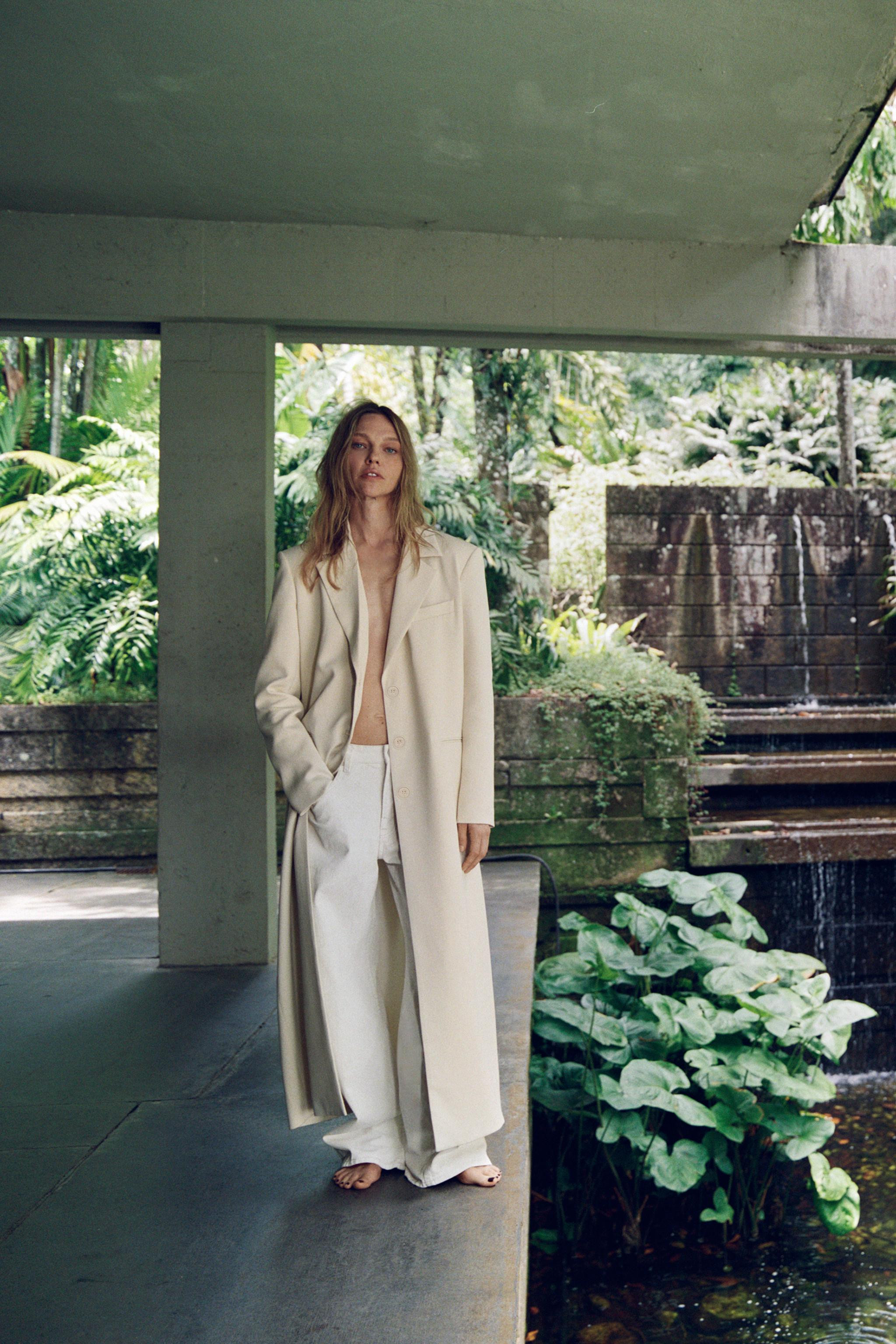 LONG FROCK COAT ZW COLLECTION | Zara UK