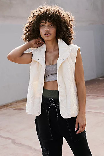 Quinn Quilted Puffer Vest | Free People (Global - UK&FR Excluded)