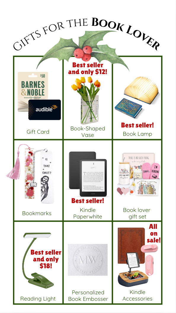 So many gift ideas for the book lover in your life!!  

 #LTKGiftGuide #LTKHoliday #LTKSaleAlert