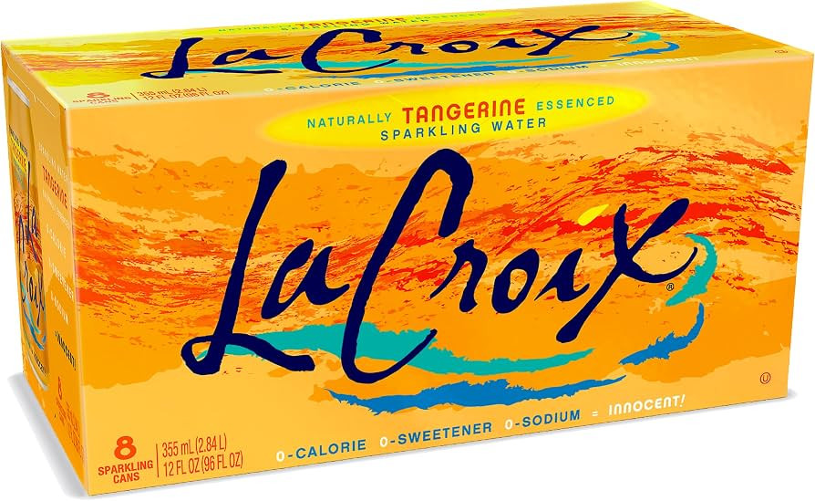 La Croix Sparkling Water, Tangerine, 12 Fl Oz (pack of 8) | Amazon (US)