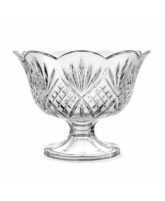 Dublin Crystal Scalloped Footed Trifle Bowl | Macy's