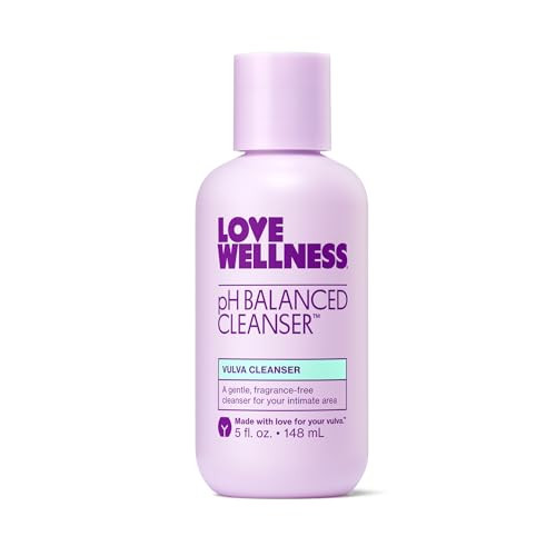 Love Wellness pH Balancing Cleanser | Feminine Vaginal Wash | Fragrance-Free | Vaginal Cleanser for Balanced pH, Intimate Health & Hygiene | Non-Irritating with Aloe Vera for Sensitive Skin | 5 Fl Oz | Amazon (US)