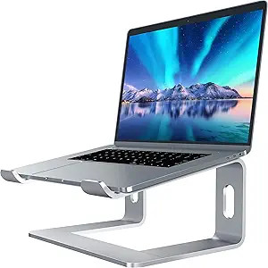 Soundance Laptop Stand, Aluminum Computer Riser, Ergonomic Laptops Elevator for Desk, Metal Holde... | Amazon (US)