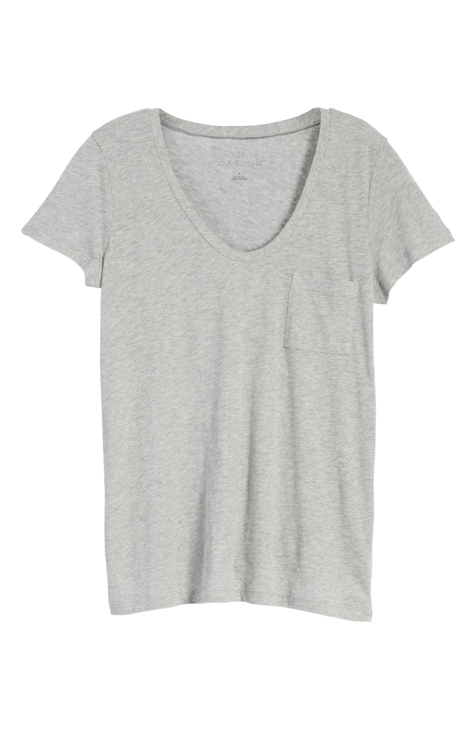 Rounded V-Neck T-Shirt | Nordstrom
