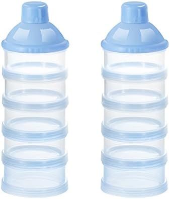 Accmor Baby Milk Powder Formula Dispenser, 5 Layers Stackable Formula Container, Baby Feeding Tra... | Amazon (US)
