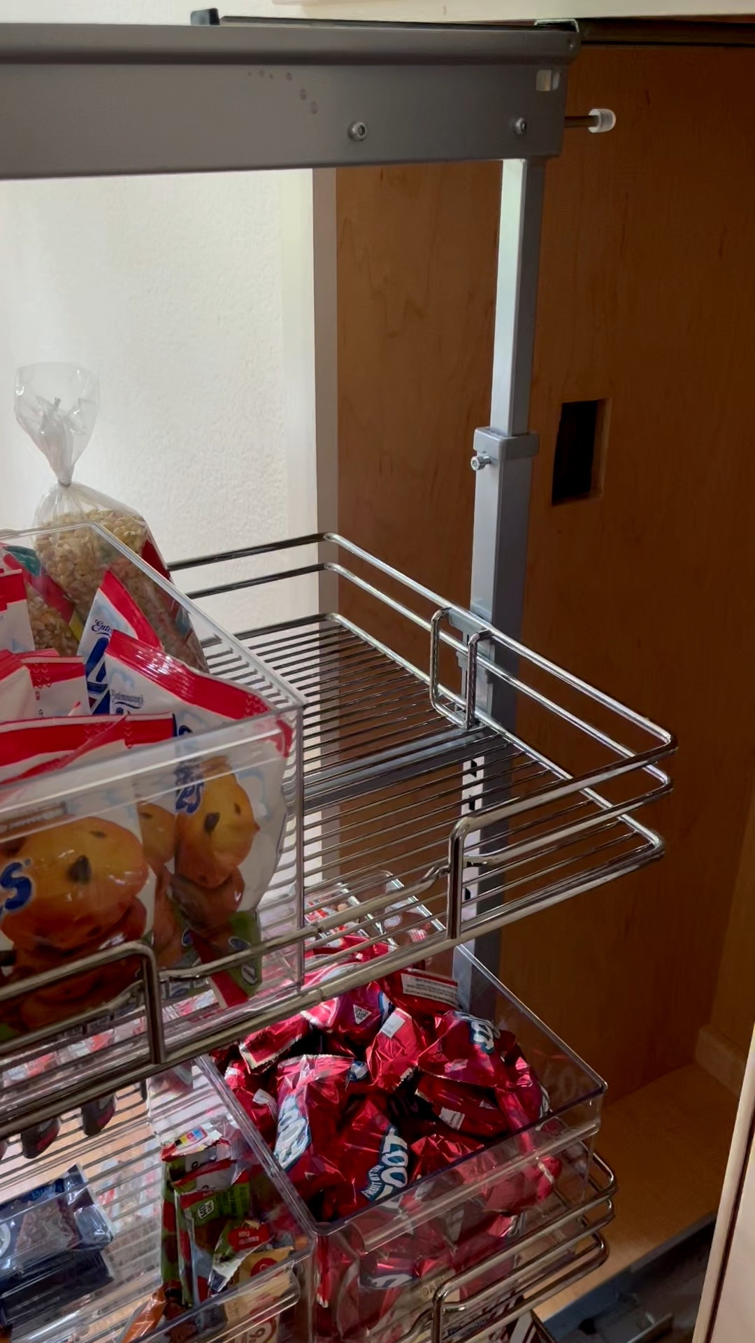 Clear bins make it easy to organize snacks and treats in the pantry. Perfect for storing post-Halloween candy or everyday grab-and-go favorites while keeping shelves tidy and inviting.

#LTKHome #LTKHalloween #LTKFamily