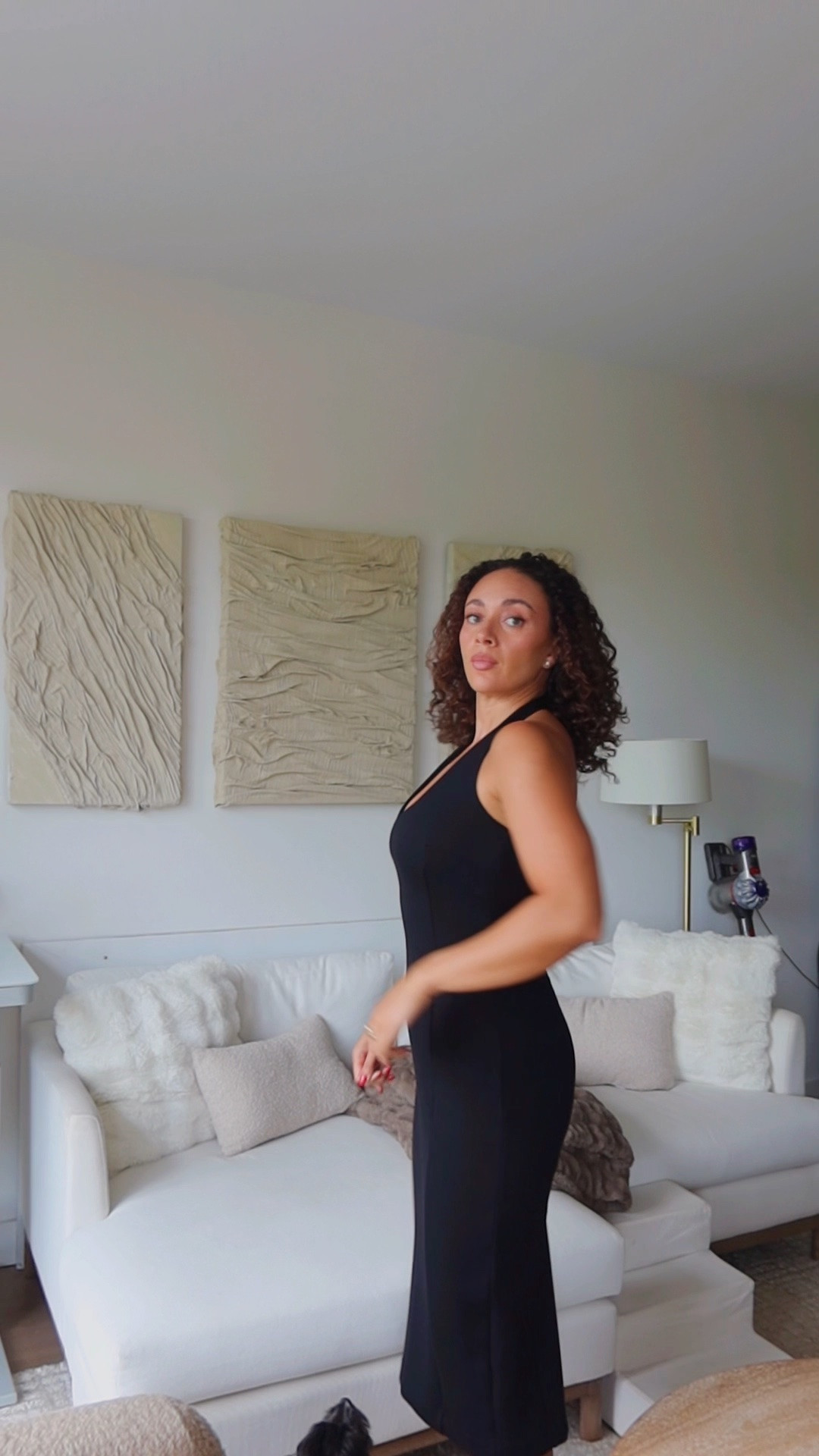 Get dressed with me! Styling a black halter midi dress for fall with a camel trench coat

#LTKootd #LTKgrwm #LTKSeasonal