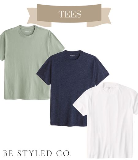 Men’s basic tees. Tee shirts for men. Essentials for men’s wardrobe  

#LTKFind #LTKstyletip #LTKmens