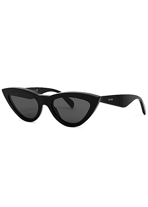 Black cat-eye sunglasses | Harvey Nichols (Global)